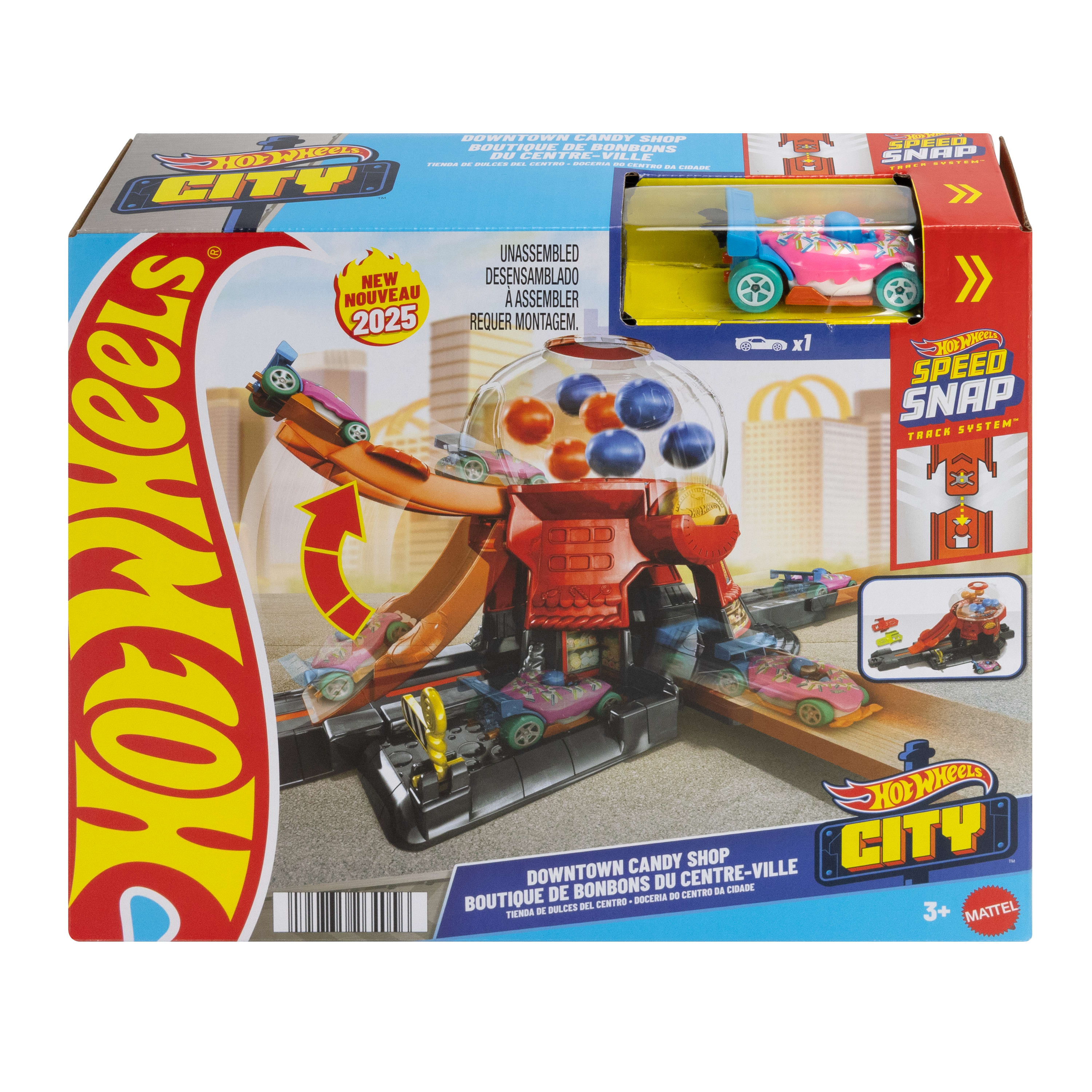 HOT WHEELS CITY CENTRUM SPEELSET - SNOEP - 0194735264056 - 0010540082