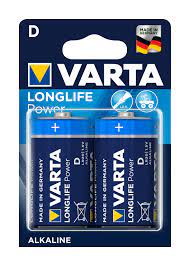 VARTA BATTERIJ  D LR20 2 STUKS - 1 10 20 30 40 50 60 70 74 - 042865