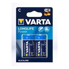 VARTA BATTERIJ C LR14 2 STUKS - 1 10 20 30 40 50 60 70 75 - 042864
