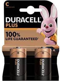 DURACELL C BATTERIJ  LR14 2 STUKS - 1 10 20 30 40 50 60 70 77 - 015048