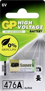 GP MINI BATTERIJ PX28A 4LR44 476A 6 VOLT - 1 10 20 30 40 50 60 70 80 85 - 204938