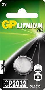 GP LITHIUMCEL CR2032 3V - 1 10 20 30 40 50 60 70 80 88 - 204928