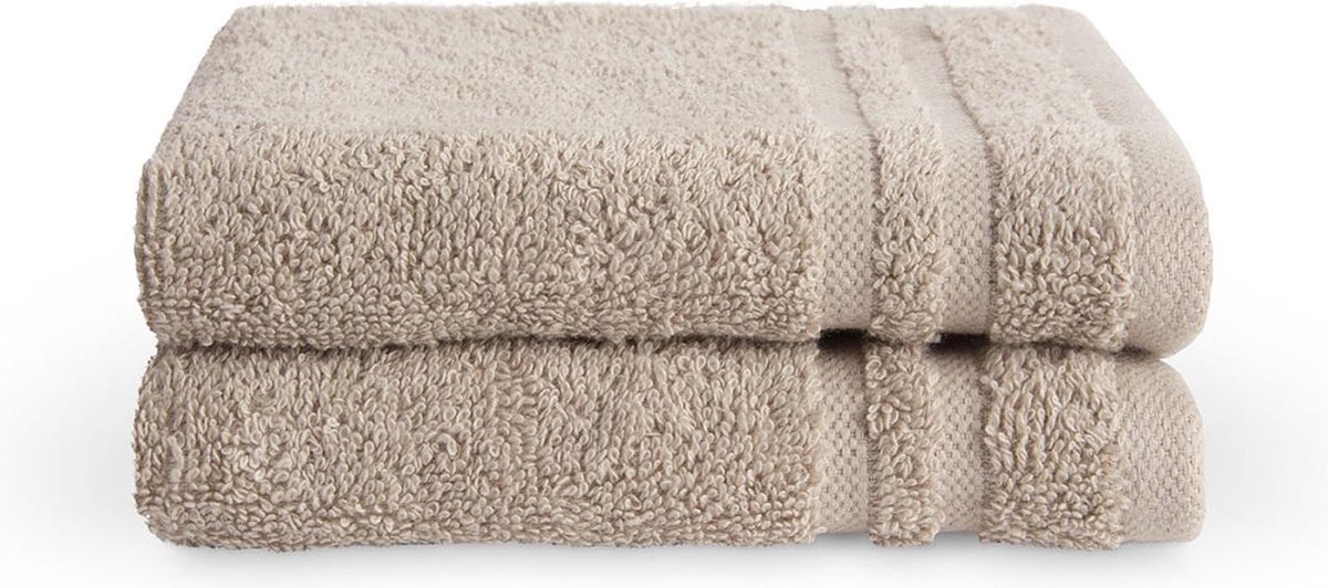 BYRKLUND GASTENDOEKJE TAUPE 2 STUKS - 1 10 20 30 40 50 60 70 80 90 100 110 120 130 140 150 160 164 - 492794