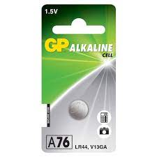 GP KNOOPCEL ALKALINE LR44 - 1 10 20 30 40 50 60 70 80 90 92 - 204917