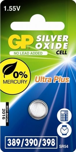 GP KNOOPCEL 389 SR54 SR1130W - 1 10 20 30 40 50 60 70 80 90 93 - 204905