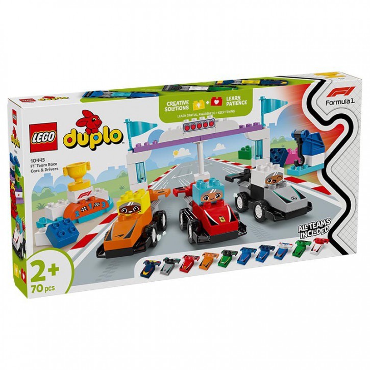 LEGO DUPLO F1 racewagens en coureurs (10445) - 10 10 15 - 537081