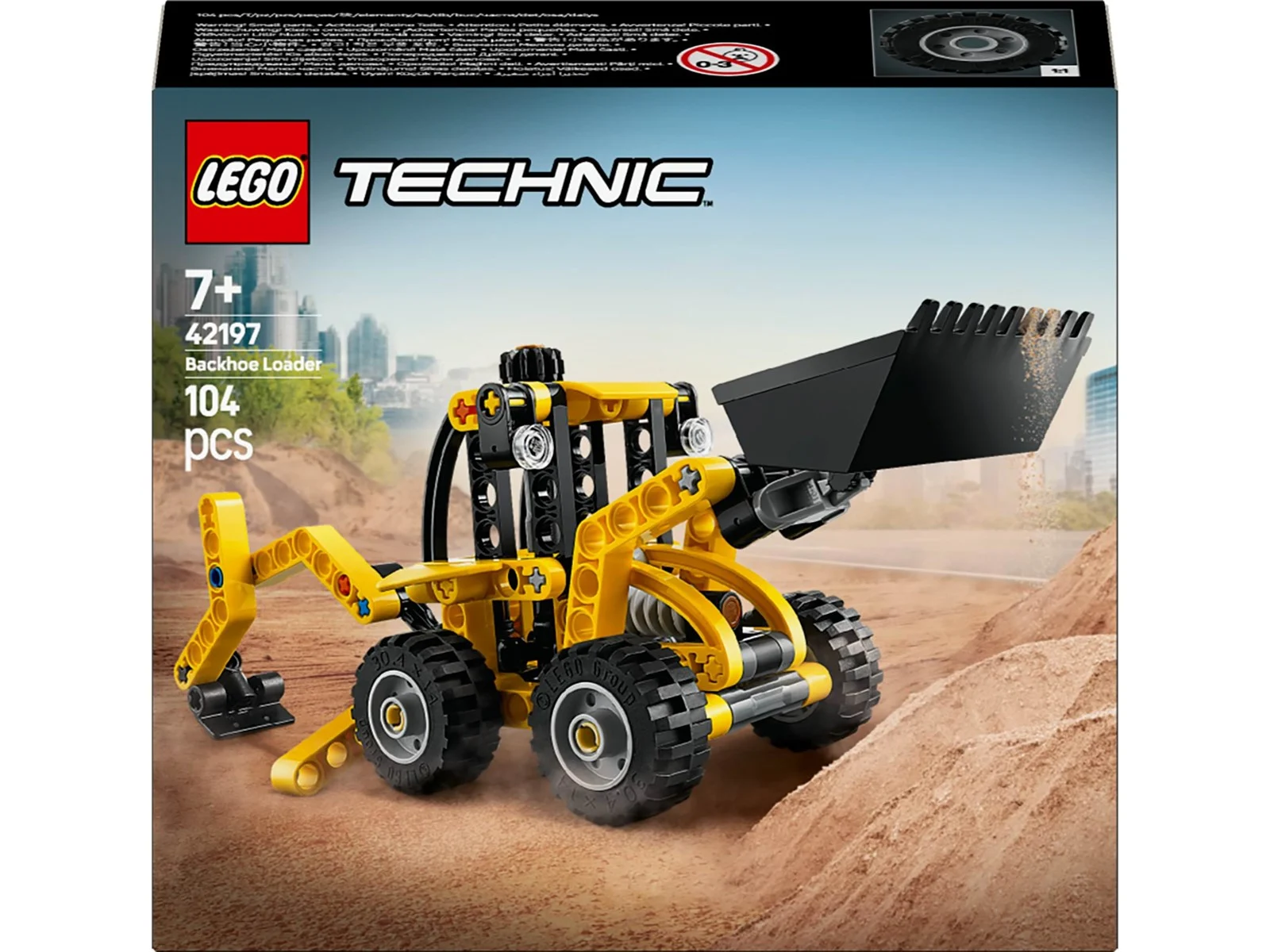 42197 LEGO TECHNIC GRAAF LAADMACHINE - 10 10 18 - 537130