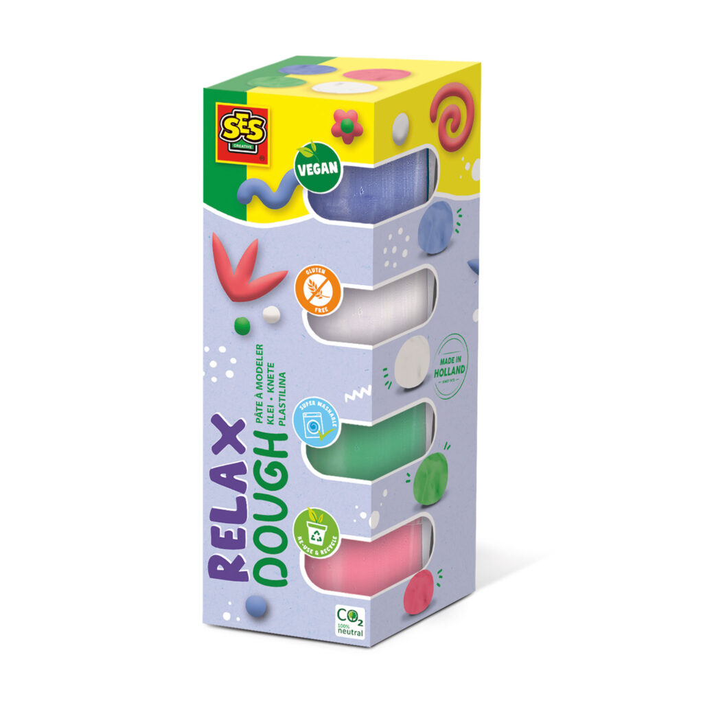 SES FEEL GOOD KLEI - RELAX (4X90GR) - 10 10 20 30 40 50 60 70 72 - 532294
