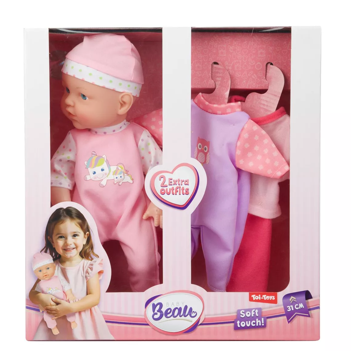BABYPOP DRESS UP 31CM 2 x KLEDINGSET 2 A - 10 10 20 30 40 50 60 70 80 90 100 110 113 - 521408
