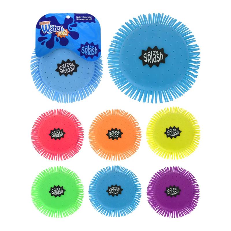 WATER WERPSCHIJF 12&frac12; CM 6 ASS KLEUR - 10 10 20 30 40 50 60 70 80 90 100 - 519422