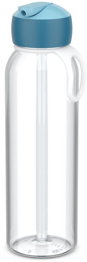 MEPAL WATERFLES FLIP-UP 500 ML COOL BLUE - 10 10 20 30 40 50 60 70 80 90 96 - 528264