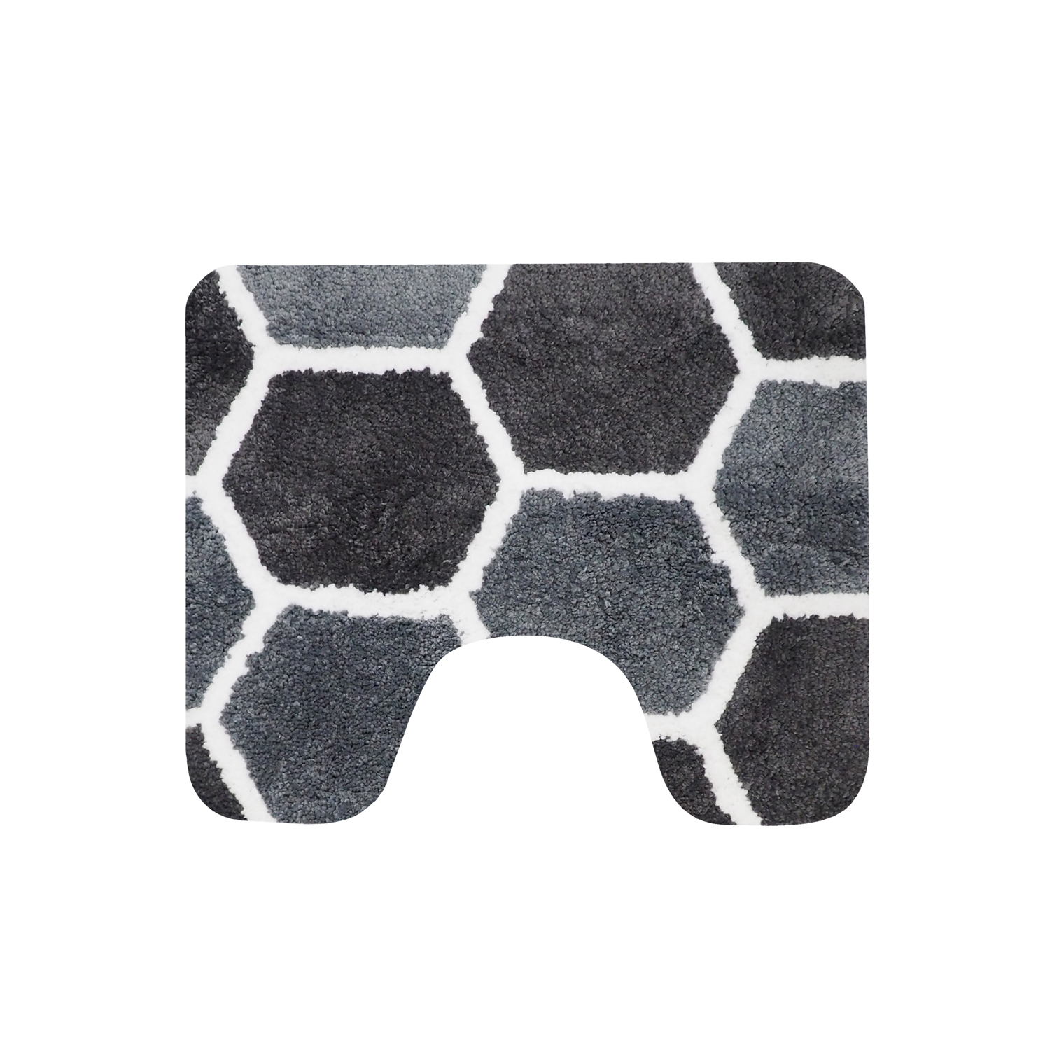 TOILETMAT RENNES 60 X 60 CM GREY - 101 0302 - 526165