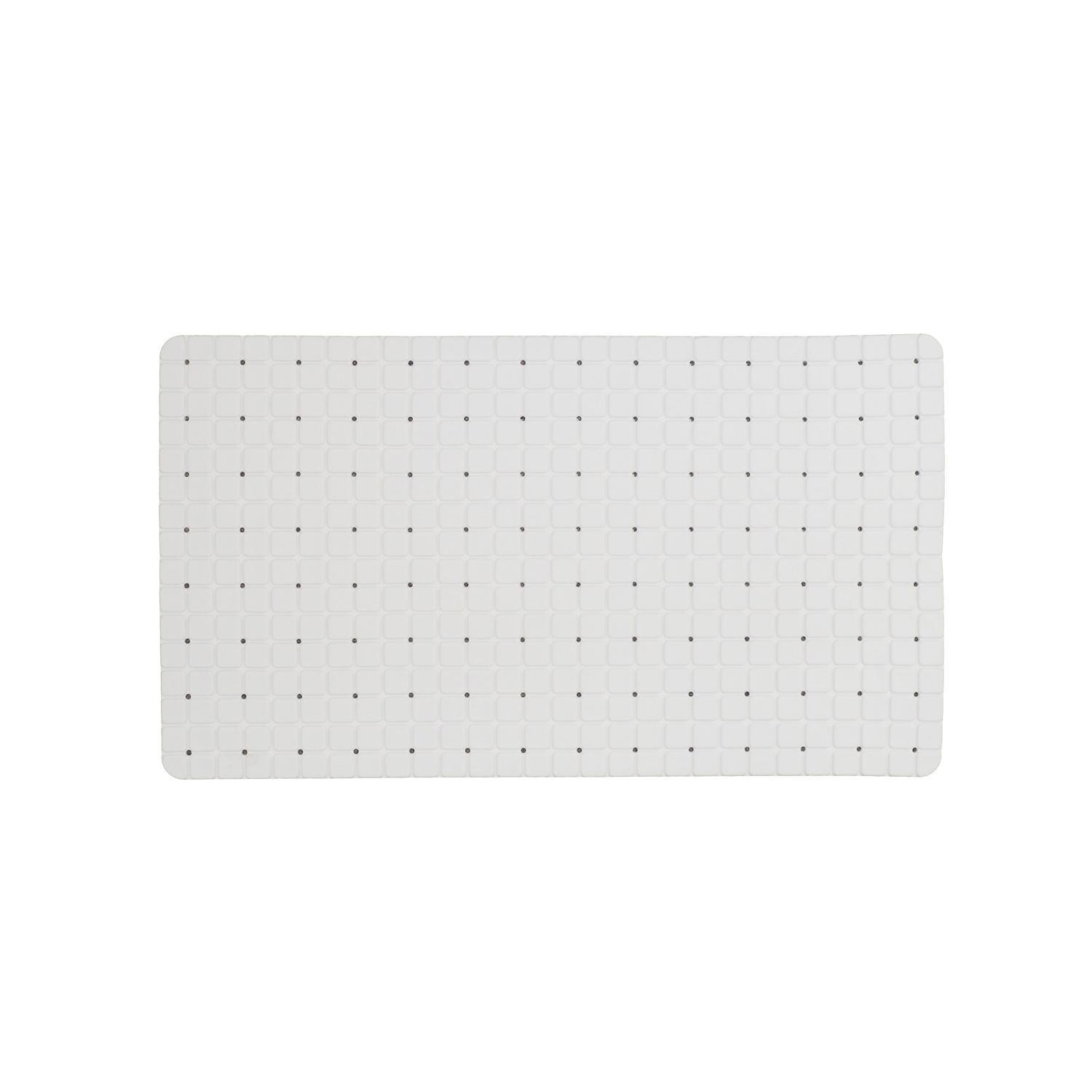 BADMAT ANTI-SLIP WIT 69X39 CM - 101 0492 - 494839