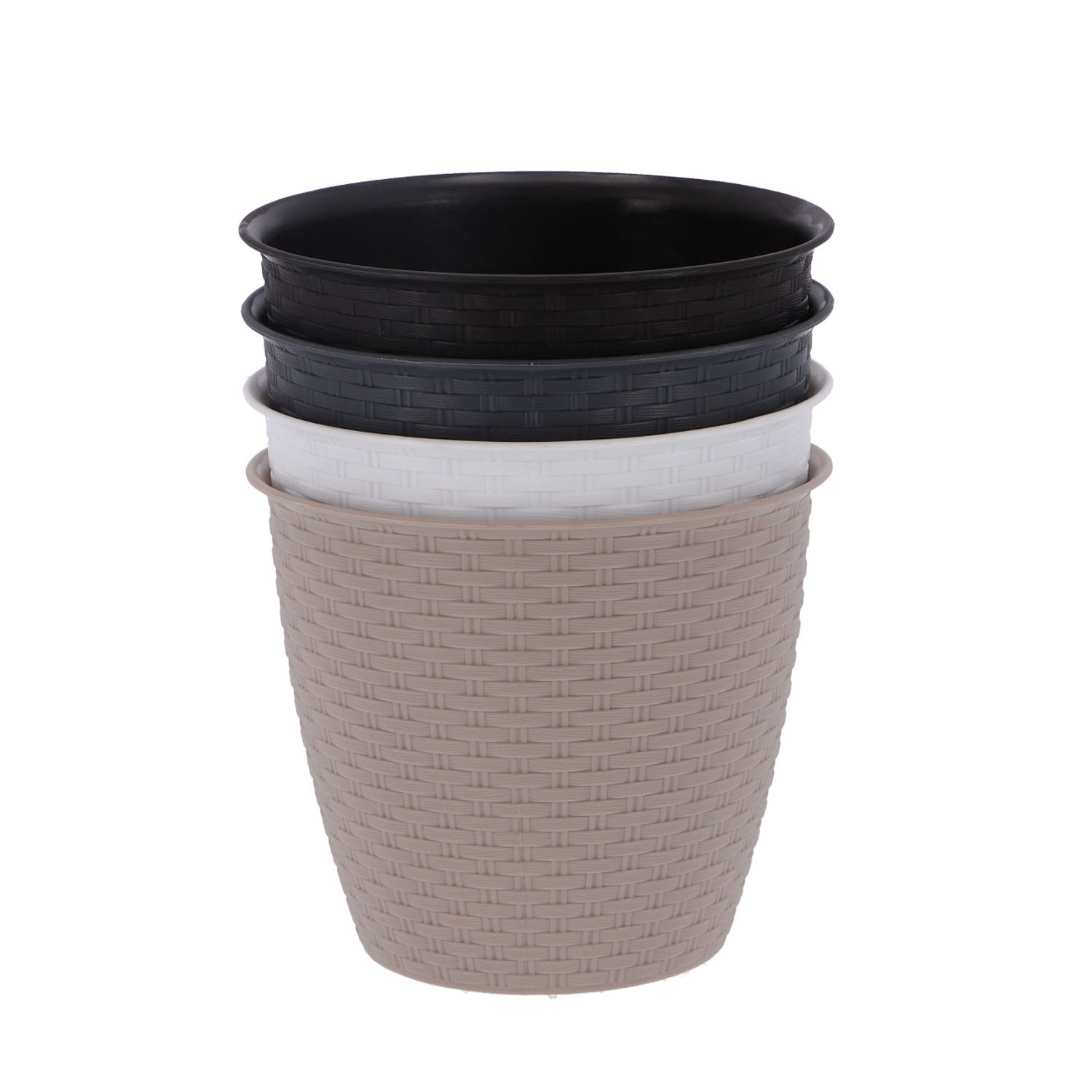 BLOEMPOT RATTAN 4 KLEUREN 20 X 17 CM - 101 1868 - 520323