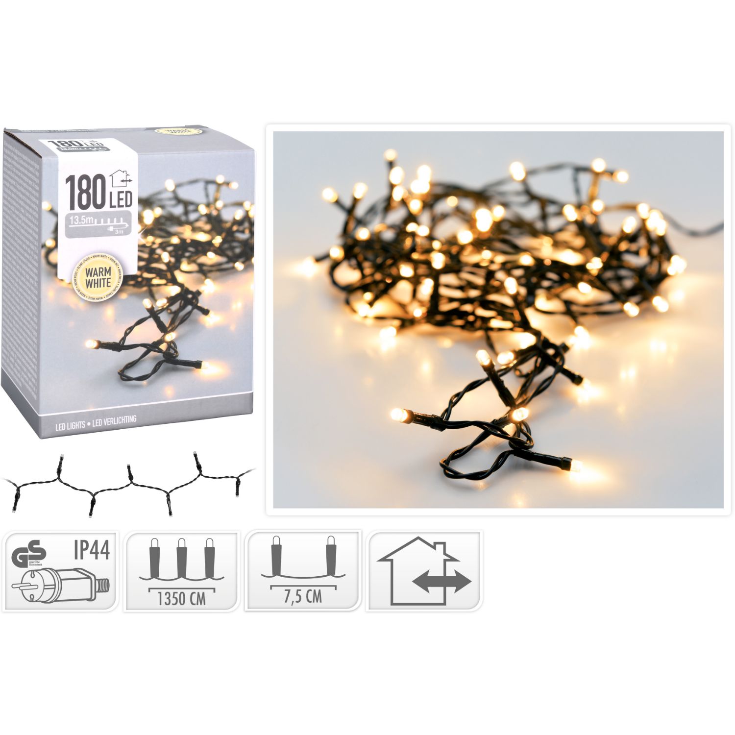 KERST LEDVERLICHTING 180WW BUITEN - 101 4609 - 529963