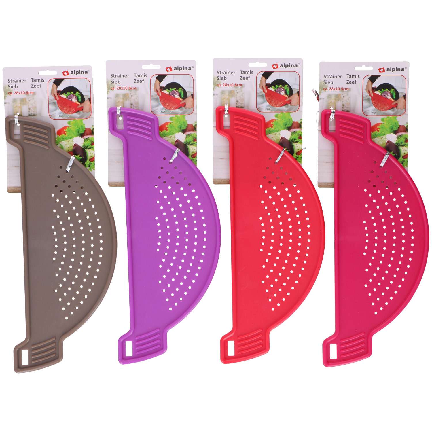 AFGIETDEKSEL 28 CM ASS KLEUR - 101 4647 - 500799