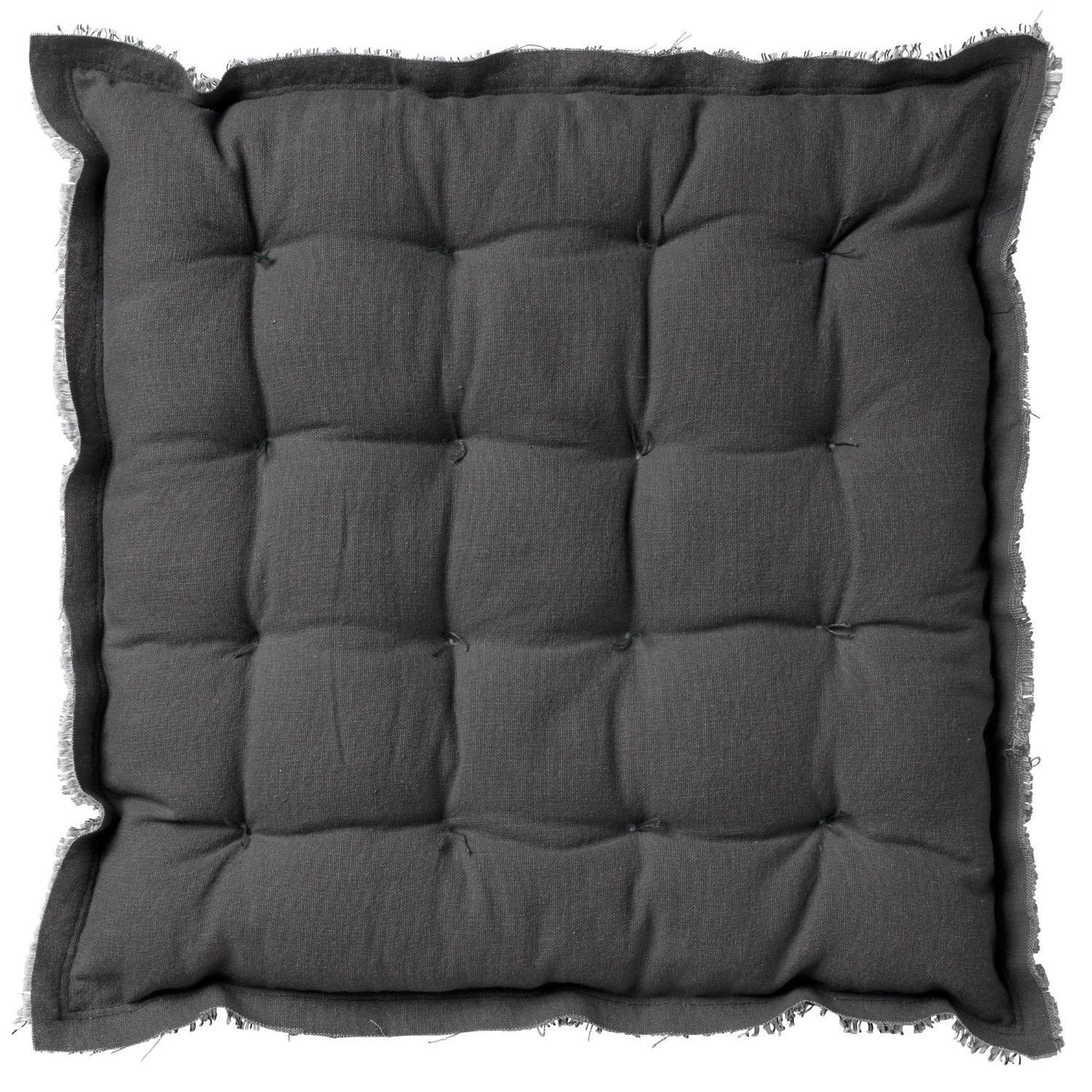 KUSSEN BUITEN BURTO ANTRACIET 40 X 40 CM - 101 6561 - 527970