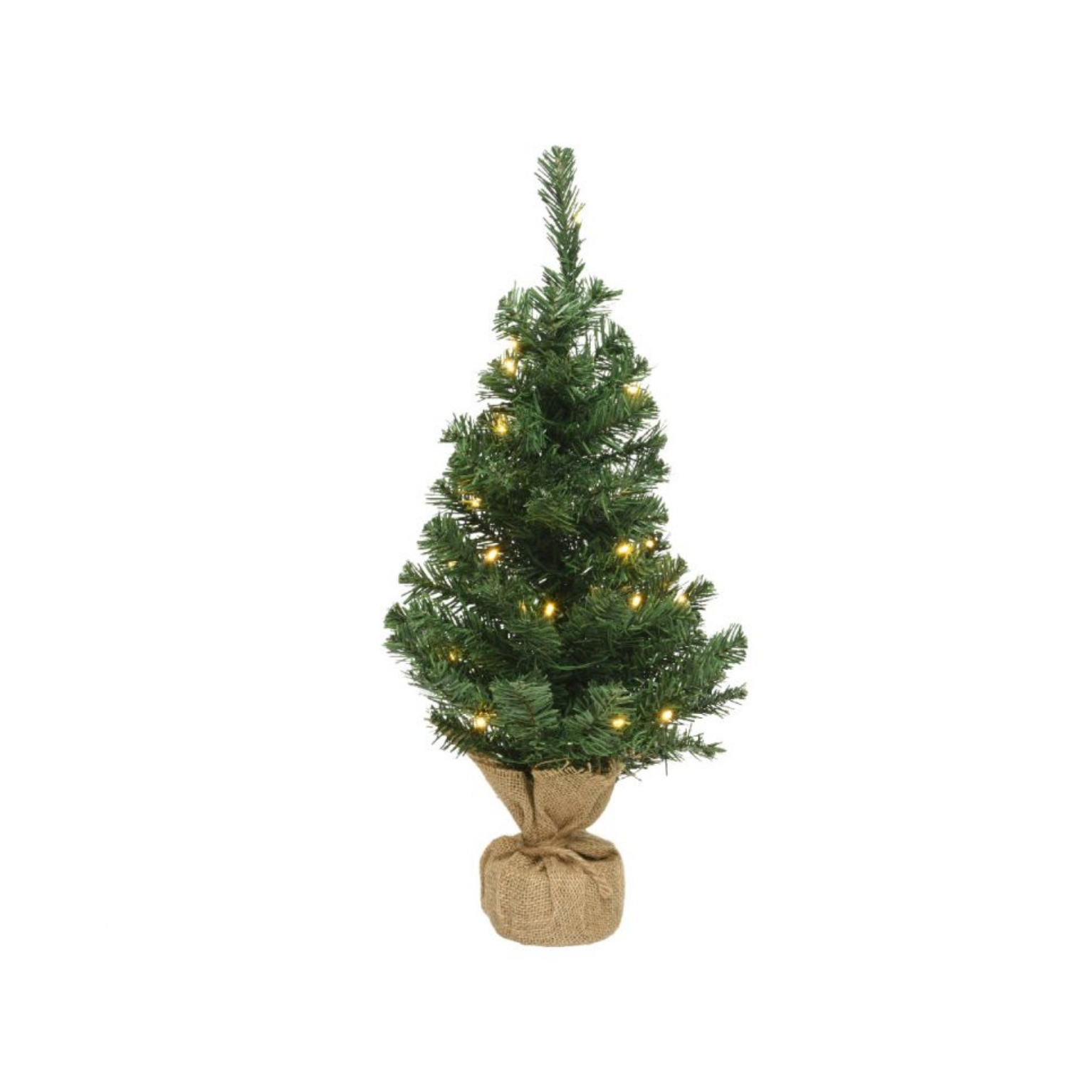KERSTBOOM MET LAMPJES 60CM - 101 6975 - 526939