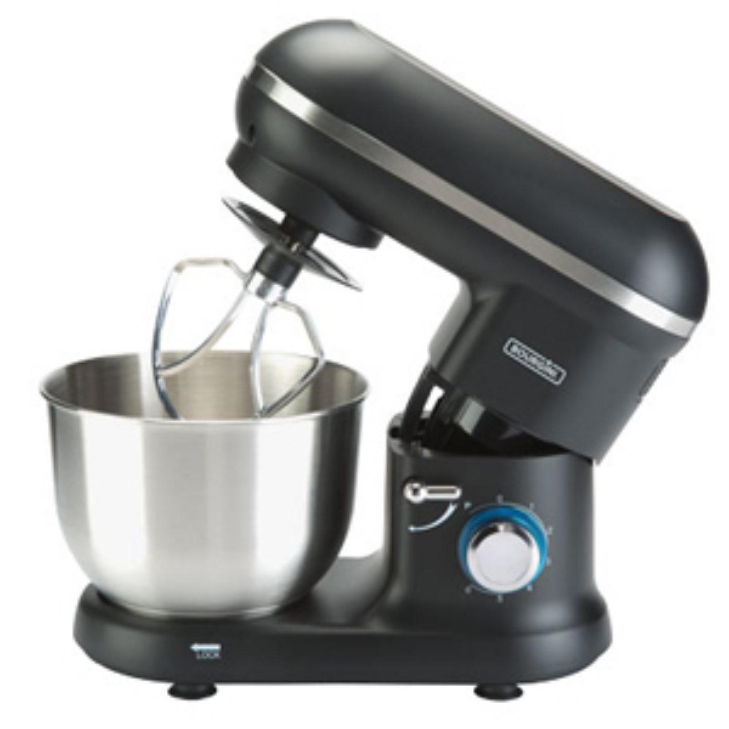 BOURGINI KEUKENMACHINE ZWART 1300W 4,5 L - 101 8763 - 511462