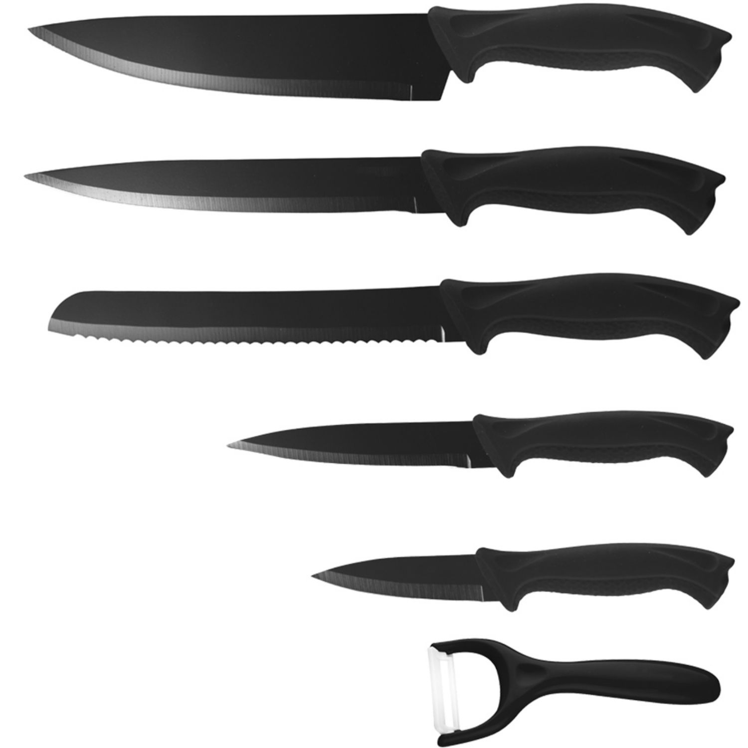 MICHELINO MESSENSET 6 DELIG ZWART - 102 2467 - 024393