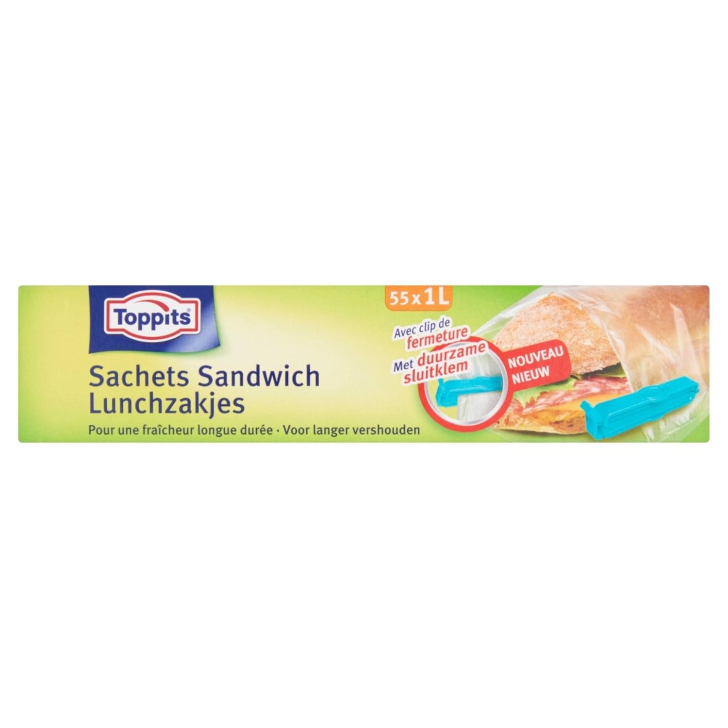 TOPPITS LUNCH ZAKJES 55X1L - 103 1538 - 528428