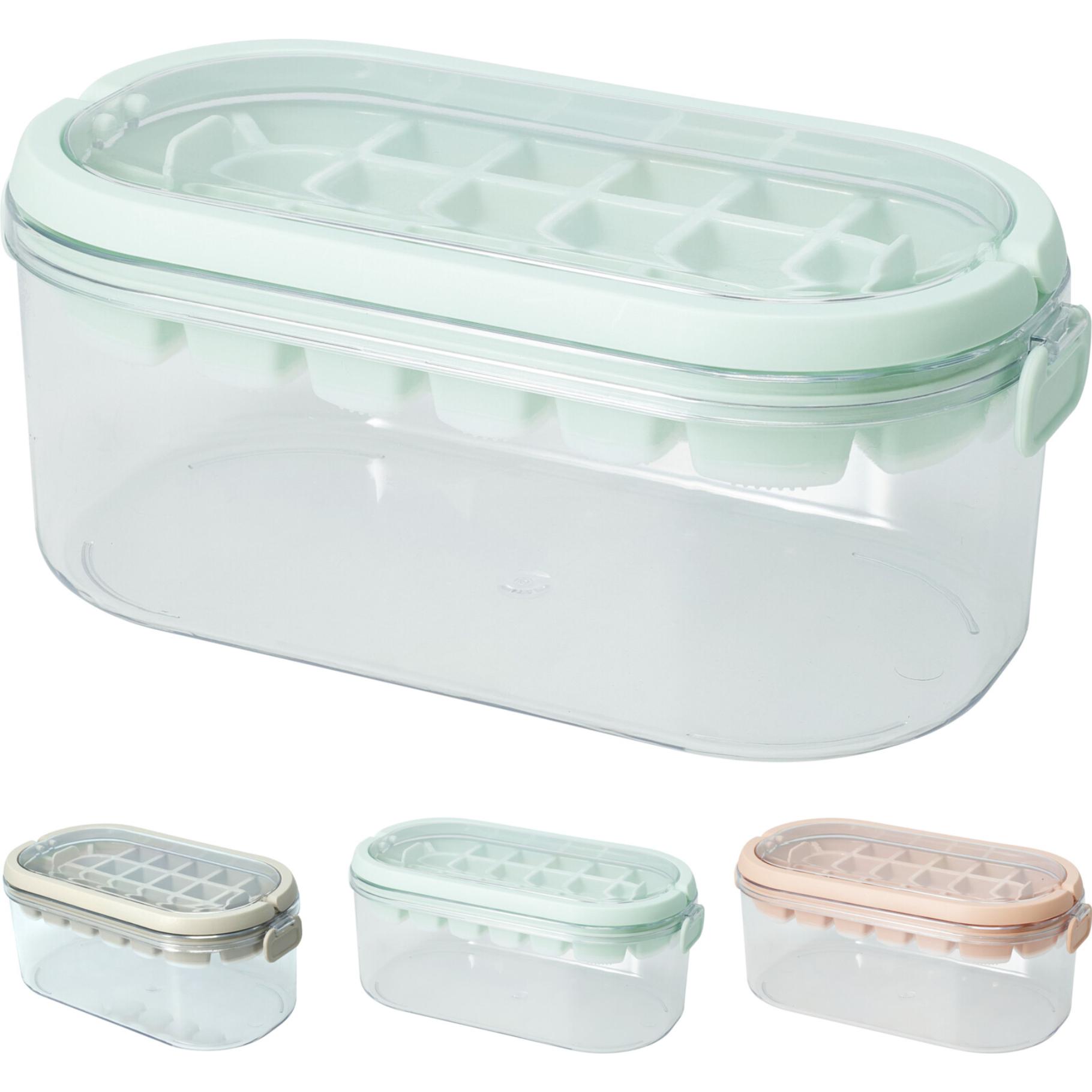 IJSBLOKJESMAKER + BEWAARBOX 3 ASS KLEUR - 104 5420 - 514678