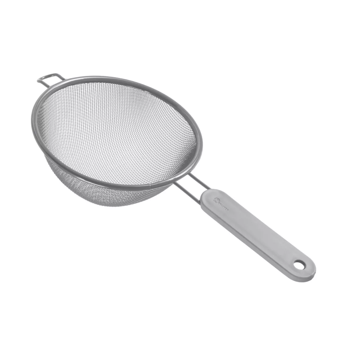 ZEEF 18 CM GRIJS METAAL - 11 7 - 537034