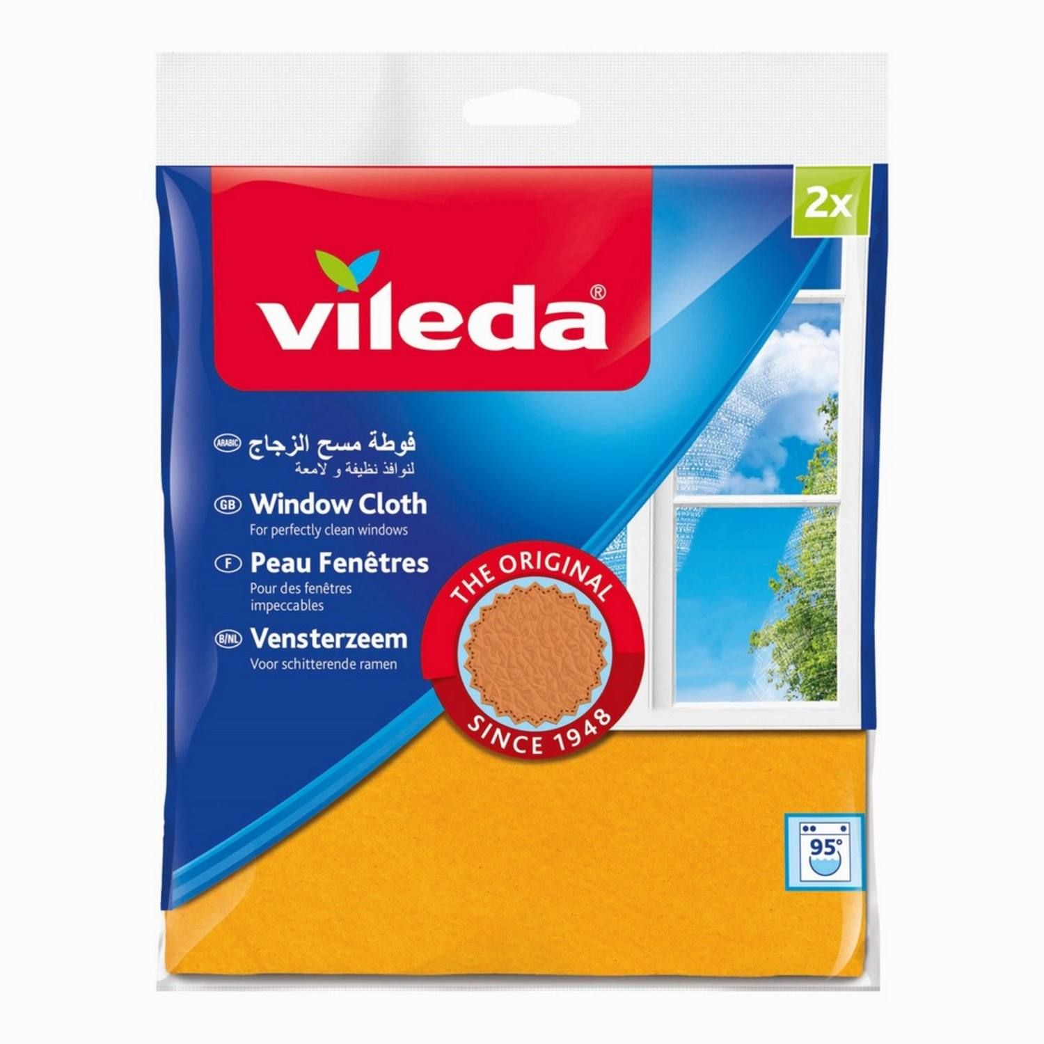 VILEDA VENSTERZEEM +30% MICROFIBRE 2 ST - 111 0001 - 520048