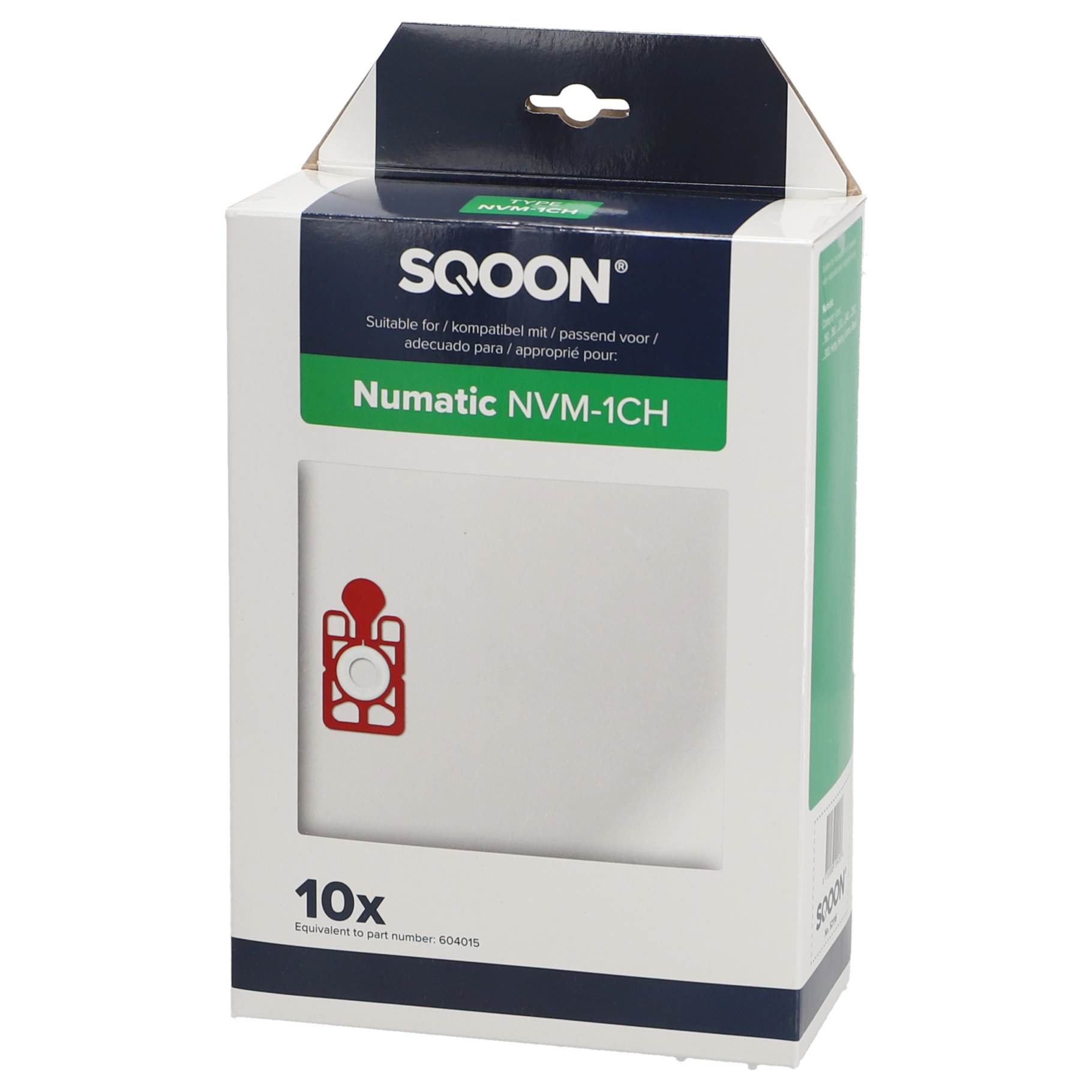 NUMATIC STOFZUIGERZAK NVM-1-CH 10 STUKS - 114 9053 - 299191