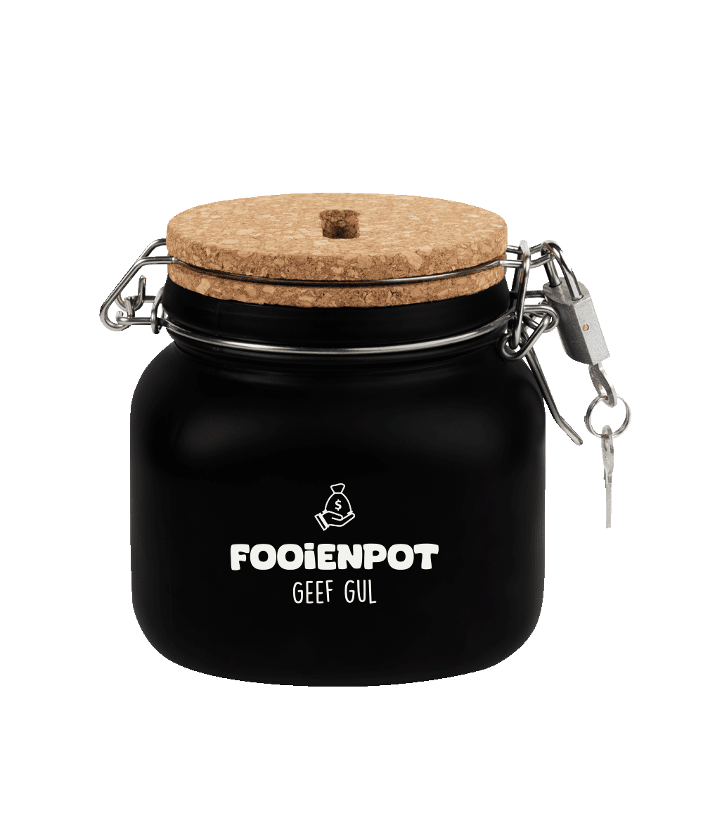 SPAARPOT FOOIENPOT GEEF GUL - 12 10 20 30 40 50 57 - 535118
