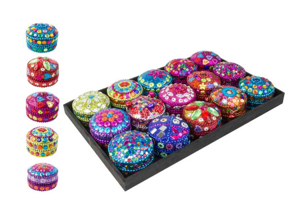 SIERADEN-TANDEN DOOSJE ROND - 12 10 20 30 40 50 60 68 - 535178