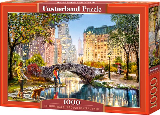 PUZZEL EVENING WALK 1000 ST CASTORLAND - 12 10 20 30 40 50 60 70 80 90 100 103 - 535604