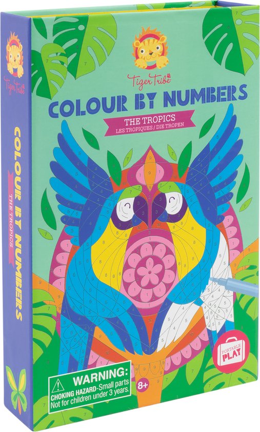 KLEURSET KLEURPLATEN OP NUMMER - 12 10 20 30 40 50 60 70 80 90 100 110 118 - 002913