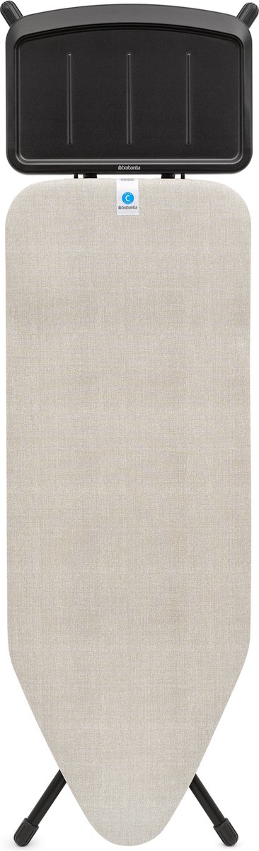 BRABANTIA STRIJKTAFEL 124X45 DENIM GREY - 12 10 20 30 40 50 60 70 80 90 100 110 120 130 140 150 157 - 535704