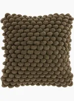 KUSSEN ALINA 45X45CM TAUPE - 12 10 20 30 40 50 60 70 80 90 100 110 120 130 140 150 160 170 180 190 196 - 535977