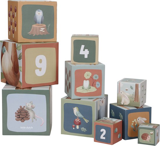 LITTLE DUTCH STAPELBLOKKEN FOREST FRIEND - 12 10 20 30 40 50 60 70 80 90 100 110 120 130 140 150 160 170 180 190 200 207 - 536032