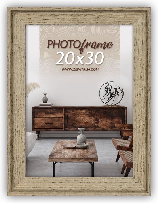 FOTOLIJST TORINO BROWN 10X15CM - 12 10 20 30 40 50 60 70 80 90 100 110 120 130 - 535572