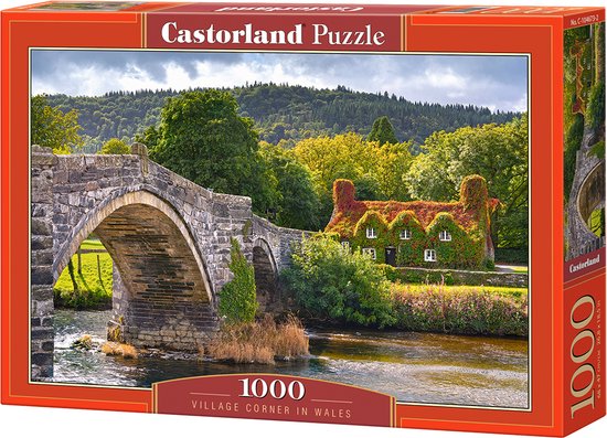 PUZZEL CORNER IN WALES  1000 ST - 12 10 20 30 40 50 60 70 80 90 98 - 535609