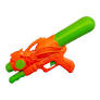 WATERPISTOOL GROEN-ORANJE 33 CM - 12 10 20 30 40 50 60 70 - 535186