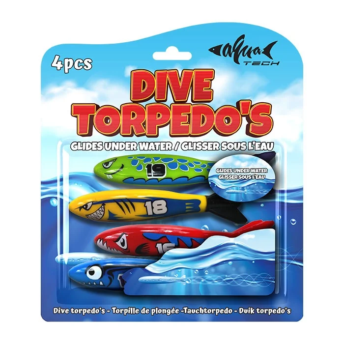 DUIK TORPEDO'S GLIJDT ONDER WATER - 123 10 20 23 - 521679