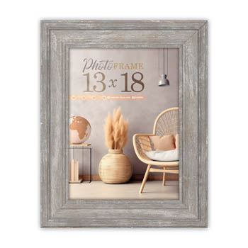 FOTOLIJST PALERMO GRIJS 20X30 CM - 123 10 20 30 40 50 60 70 - 536058