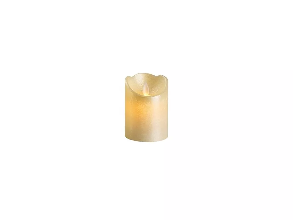 LED KAARS DANS VLAM 10CM OFF WHITE TIMER - 13 10 17 - 0010538739