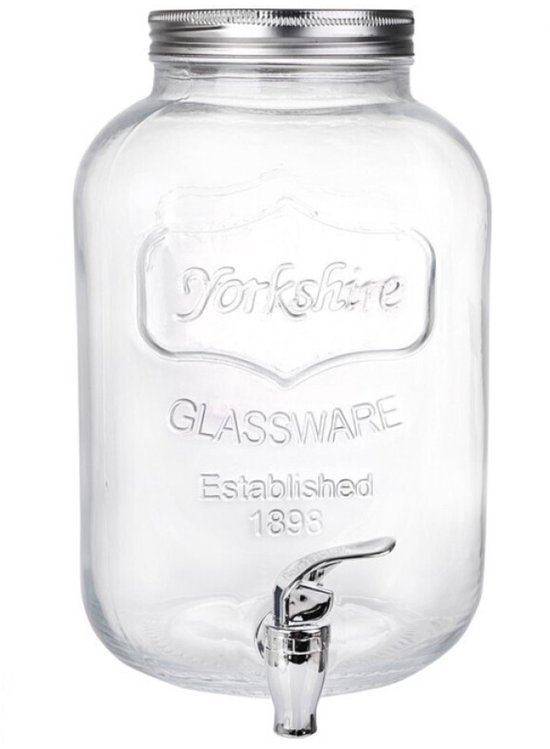 POT GLAS 5L MET DOSEER KRAAN - 13 10 20 24 - 0010538857
