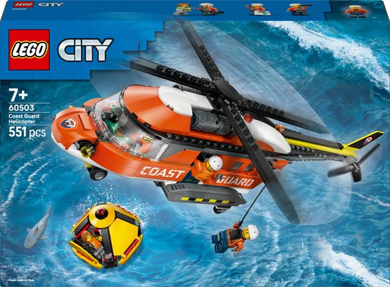 60503 LEGO KUSTWACHT HELICOPTER - 13 10 20 30 36 - 533725