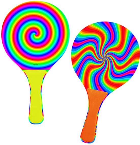 BEACHBALL SET PSYCHEDELIC 2 ASSORTI - 14 10 20 30 40 50 51 - 515098