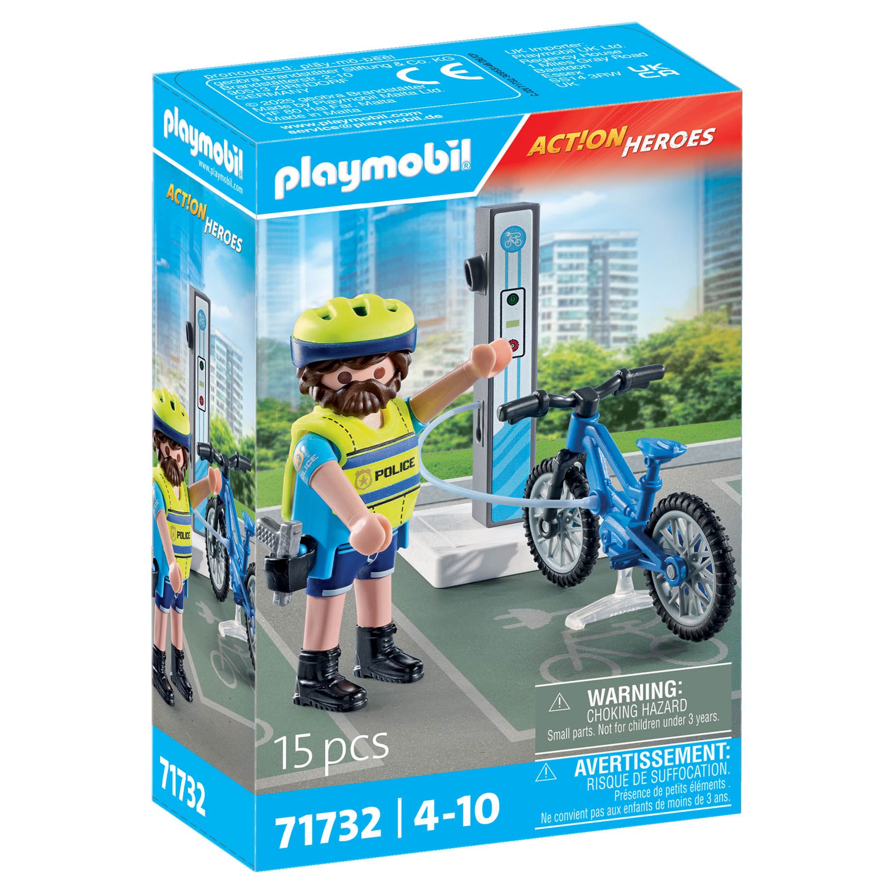 PLM 71732 POLITIE FIETS PATROUILLE - 14 9 - 004425