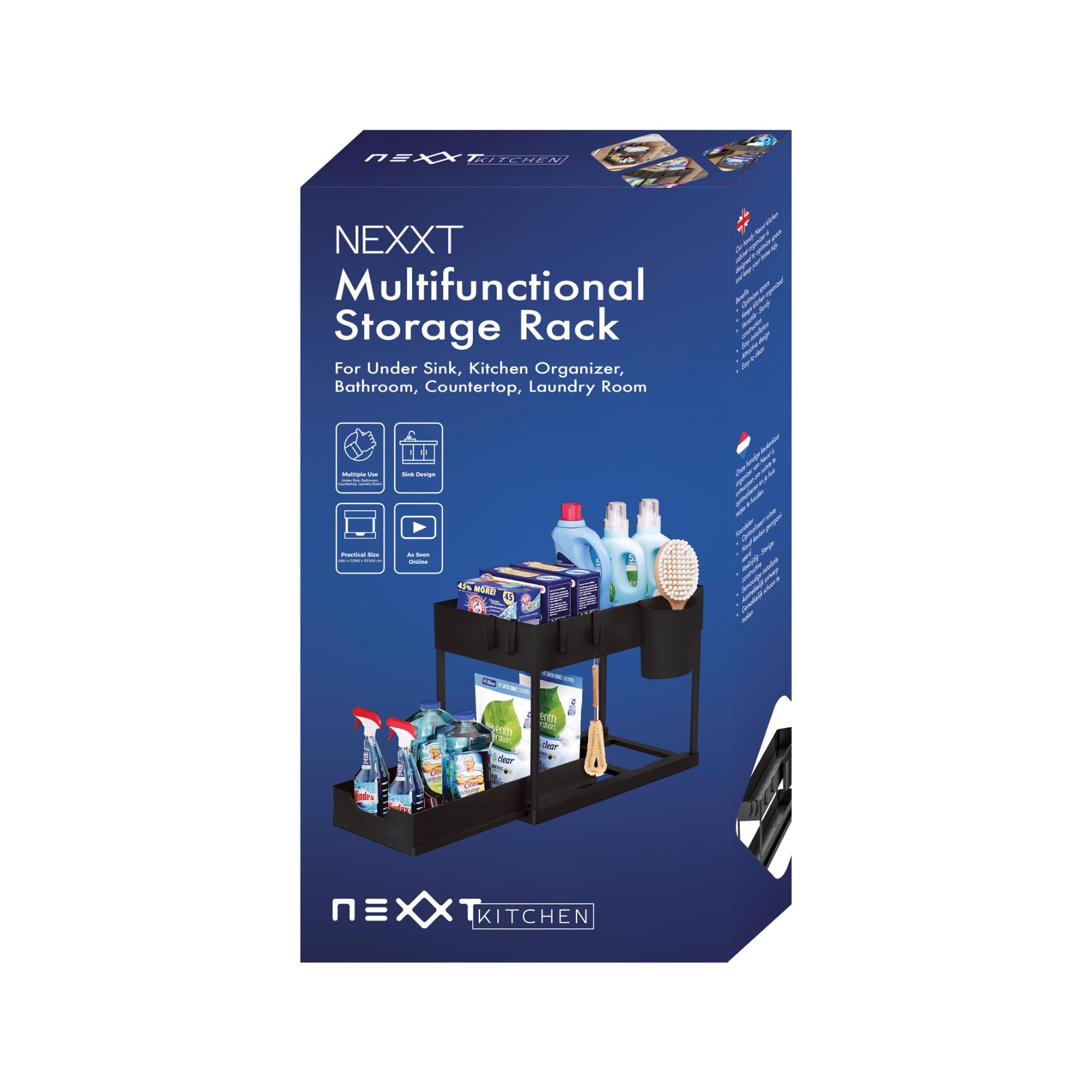 NEXXT OPBERGREK ZWART MULTIFUNCTIONEEL - 141 1148 - 013497
