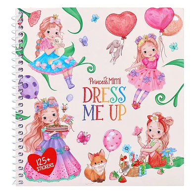 PRINCESS MIMI DRESS ME UP STICKERBOEK - 15 10 16 - 0010539666