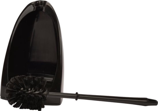 TOILETBORSTEL+HOUDER ZWART - 15 2 - 279456