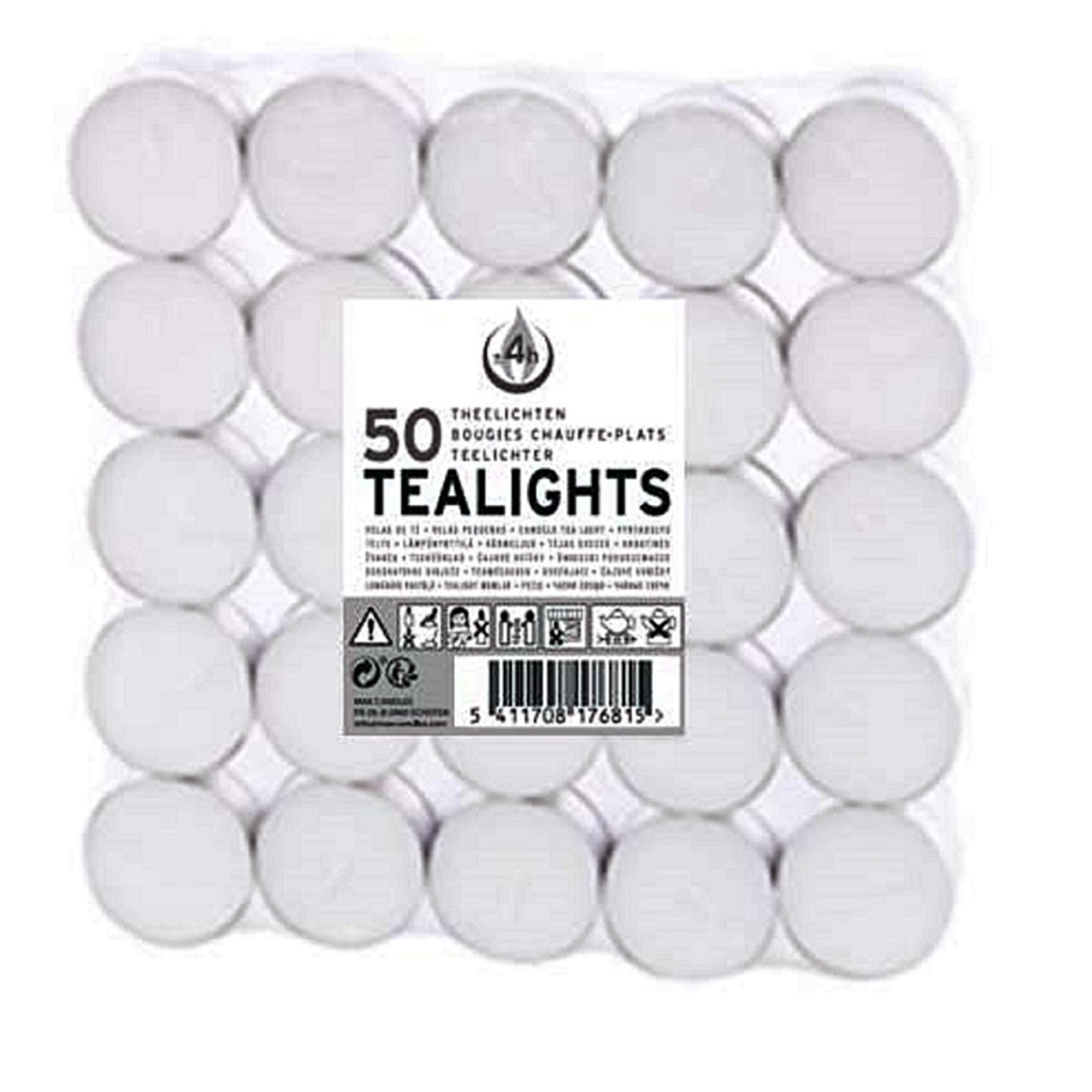 THEELICHTEN 4 UUR 50 STUKS - 180 6815 - 524540